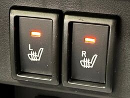 【シートヒーター】寒い日に重宝するシートヒーター！エアコンより早く温まってくれるので寒がりの人も安心ですね♪エアコンの温風は乾燥するから苦手、という方にもをおすすめです。