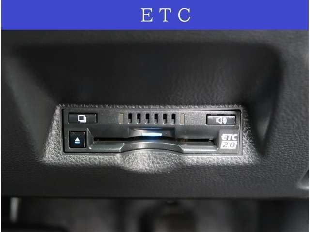 【ETC】純正ビルトインタイプのETC2.0です。専用設計になりますのでデザインもスッキリです。