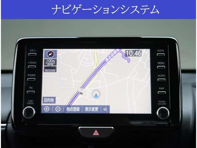 【装備】純正8型ディスプレイオーディオ＋ナビが付いています。BluetoothオーディオやUSB接続などの音楽機能がご利用頂けます。