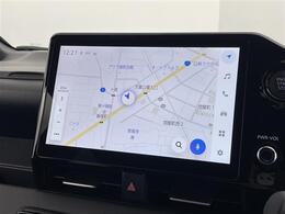 【純正10.5インチナビ】専用設計で車内の雰囲気にマッチ！ナビ利用時のマップ表示は見やすく、いつものドライブがグッと楽しくなります！