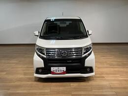 ナビ・ETC車載器装備！人気カラーのパールホワイト・ターボモデルのムーヴカスタム！車検整備付きですので、安心してお使い頂けますよ♪