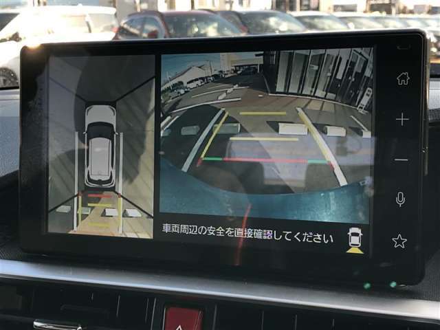 バックカメラ付き★バック駐車が苦手な方もこれがあれば安心です♪