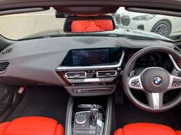 マグマレッド・ヴァーネスカレザー　純正ナビ　バックモニター　パーキングアシスト　パドルシフト　Mエアロダイナミックパッケージ　アダプティブクルーズコントロール ヘッドアップディスプレイ　シートヒーター