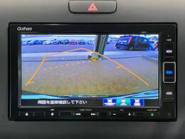 【バックカメラ】駐車時に後方がリアルタイム映像で確認できます。大型商業施設や立体駐車場での駐車時や、夜間のバック時に大活躍！運転スキルに関わらず、今や必須となった装備のひとつです！