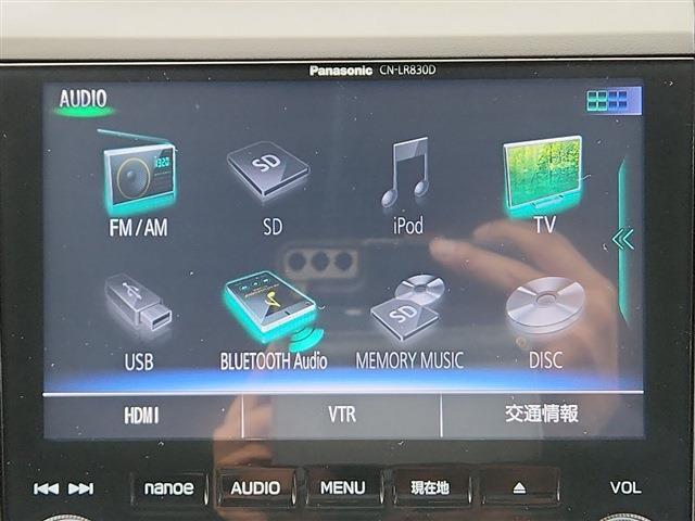 あると嬉しい♪【ナビ・フルセグTV・DVD再生・Bluetooth対応】付♪これで遠出も安心です。納車後すぐの遠出もOK！初めての道路もこれがあれば安心ですしドライブが楽しくなりますね♪