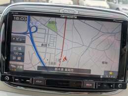 社外ナビが装備されております♪画面もクリアで見やすく運転中も確認しやすいです♪フルセグ視聴やBluetooth接続も可能です♪