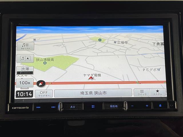【カーナビ】『カーナビ』の画像になります。ナビ利用時のマップ表示は見やすく、いつものドライブがグッと楽しくなります！