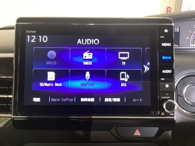 CD・DVD・TV・BLUETOOSHなどオーディオは充実しています。