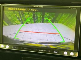 【バックカメラ】駐車時に後方がリアルタイム映像で確認できます。大型商業施設や立体駐車場での駐車時や、夜間のバック時に大活躍！運転スキルに関わらず、今や必須となった装備のひとつです！