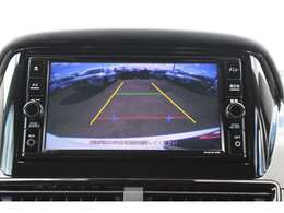 バック連動のモニターを装備☆シフトレバーをバックに入れるとモニターに表示■後方視界は良好で車庫入れをしっかりサポートします。