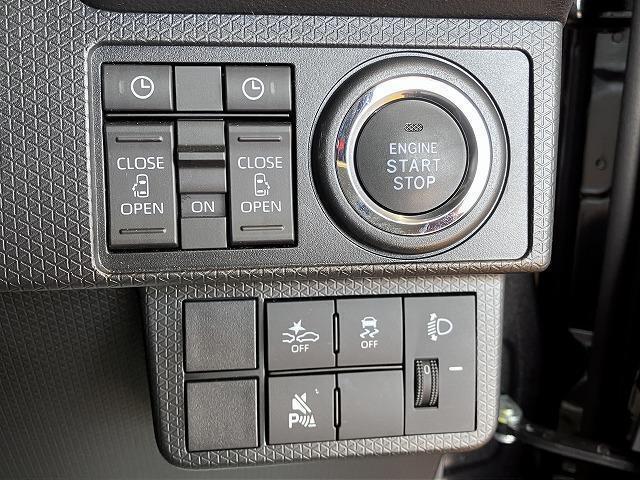 プッシュボタンスタート付だから、ラクラクエンジン始動！