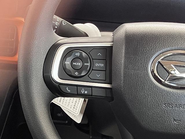 ステアリングスイッチ（オーディオ操作用）