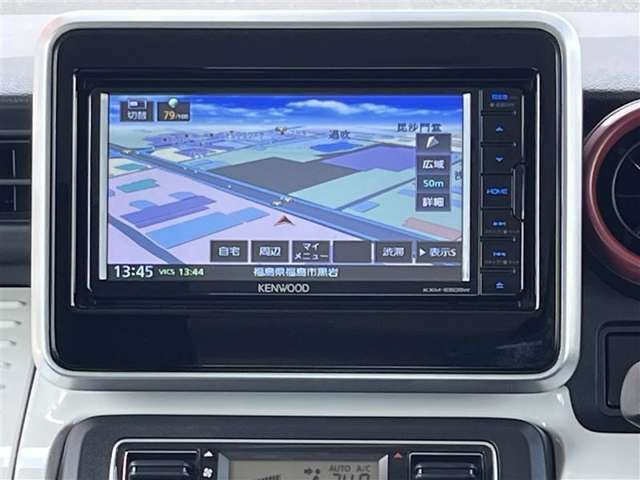 スズキ純正ナビゲーションKENWOOD KMX-E505W　遠出も安心♪
