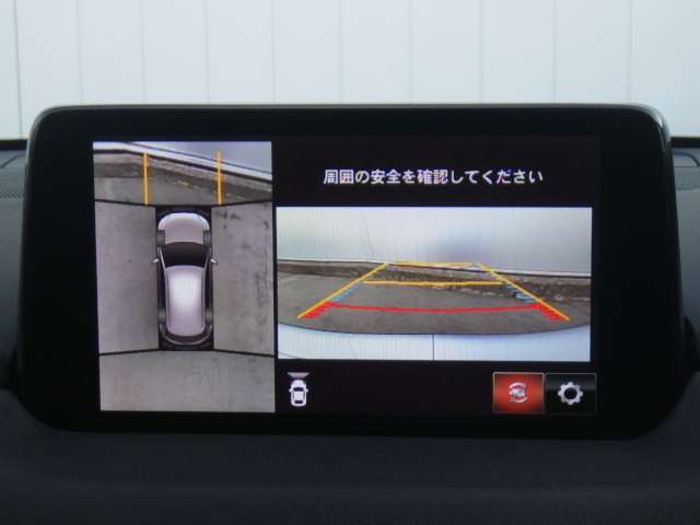 人気の360°ビューモニター付き♪狭い駐車場でも安心です♪