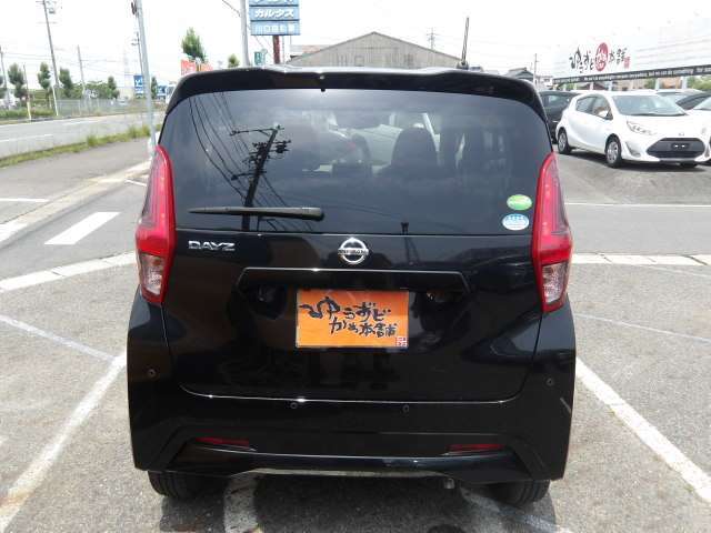 後からの正面画像です。