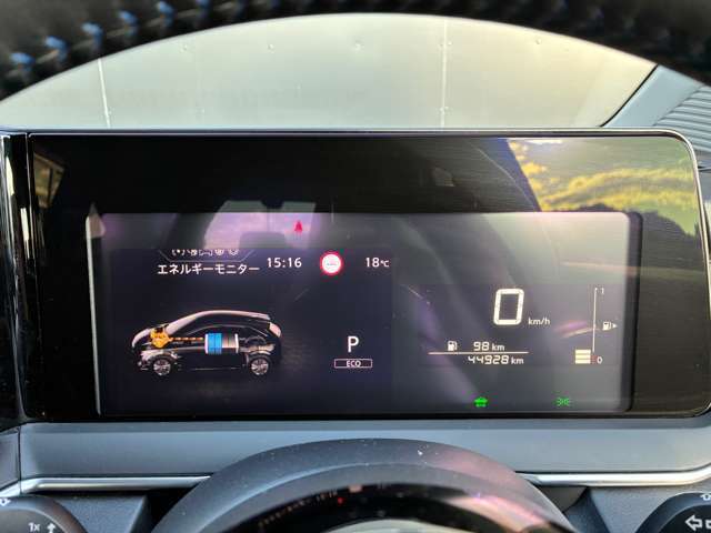 視認性に優れたメーター！洗練されたデザインと見やすさを両立。