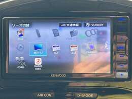 社外メモリナビ、フルセグTV付き、Bluetoothオーディオ・ミュージックサーバー・DVDビデオも再生可能です！ナビ付き条件でお探しの方は必見です！