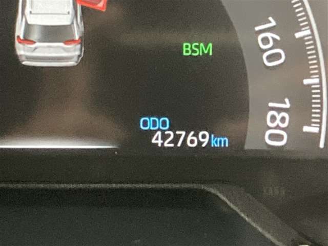 【走行距離】走行距離計の画像です。※撮影時の実走距離となります。車両の移動等により走行距離が進んでいる場合があります。
