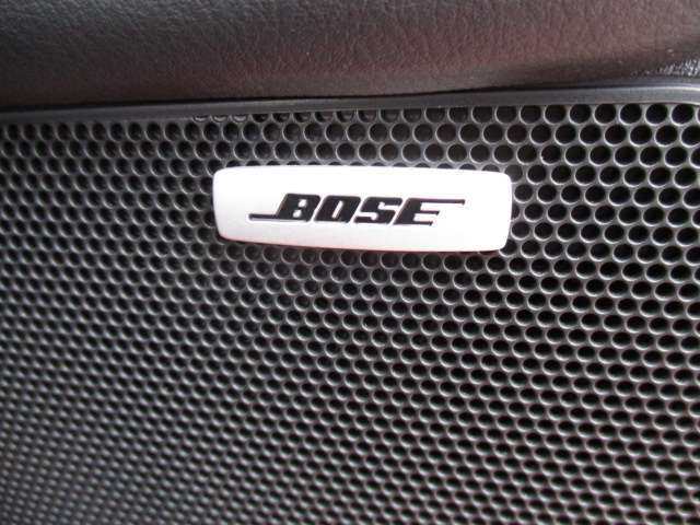 高音質のBOSEサウンドを装備！