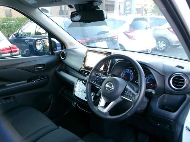 乗り降りしやすい運転席