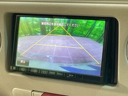 【バックカメラ】駐車時に後方がリアルタイム映像で確認できます。大型商業施設や立体駐車場での駐車時や、夜間のバック時に大活躍！運転スキルに関わらず、今や必須となった装備のひとつです！