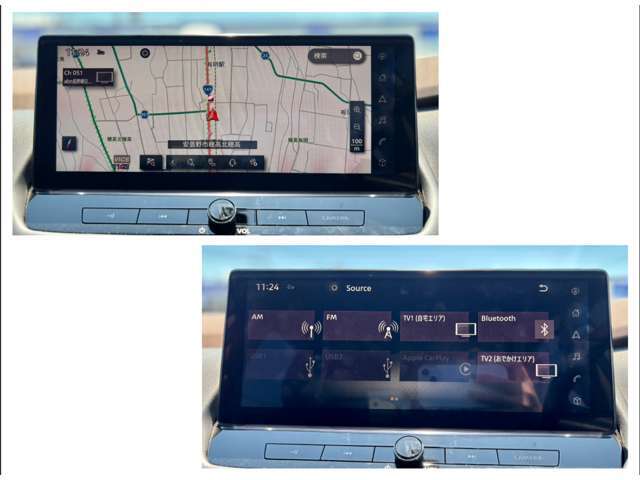 【Nissan Connect ナビゲーションシステム】12.3インチの大型ディスプレイで、とっても見やすいです！