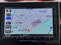 【カーナビ】『カーナビ』の画像になります。ナビ利用時のマップ表示は見やすく、いつものドライブがグッと楽しくなります！