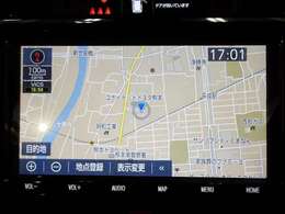 ナビ付なので、遠出の際も道に迷うことはありません♪安心してドライブをエンジョイして下さい♪（NSZT-Y68T）