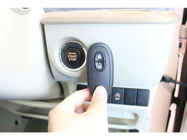Pスタートエンジン始動、スマートキー