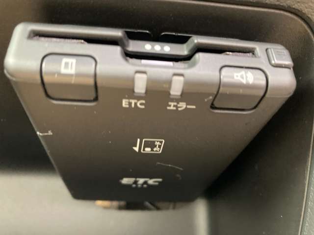 ETCです。セットアップを完了してから納車となりますので、すぐにご利用頂けます。
