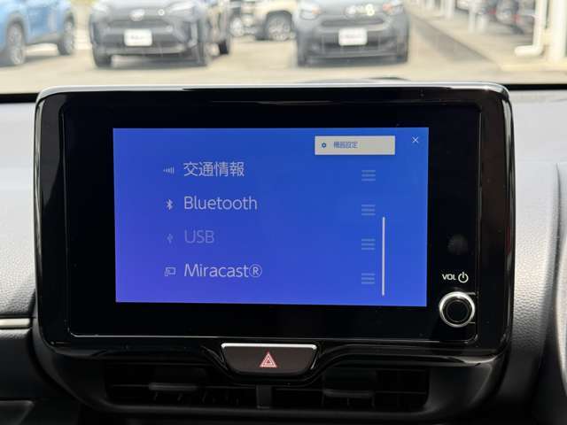 Bluetoothオーディオ・フルセグTVの再生が可能です！