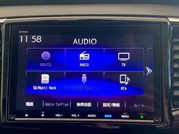 【純正ナビ】一体感のあるナビは、高級感ある車内を演出してくれます。Bluetooth再生などオーディオ機能も充実しておりますので、運転もより楽しめます♪