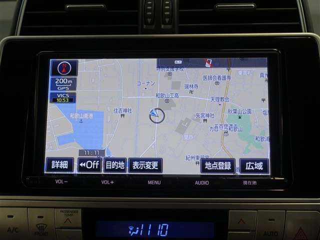 フルセグTVやDVDも視聴できる純正9型SDナビ付です。CDをSDカードに直接録音できるなど、機能も多彩でロングドライブが楽しくなります
