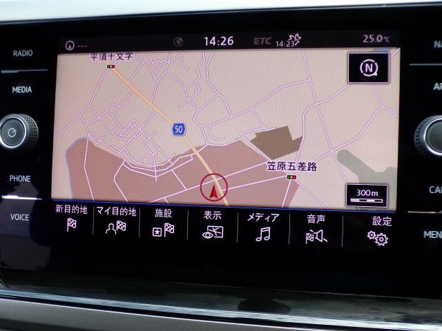 【純正ナビ】使いやすいナビゲーションで目的地までしっかり案内してくれます。