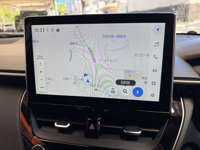 10.5インチディスプレイオーディオプラスを装備しております。