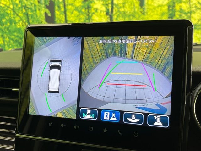【全方位モニター用カメラ】専用のカメラにより、上から見下ろしたような視点で360度クルマの周囲を確認することができます☆死角部分も確認しやすく、狭い場所での切り返しや駐車もスムーズに行えます。