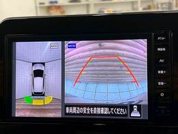 【アラウンドビューモニター】を装備で駐車が苦手な方でも安心です。