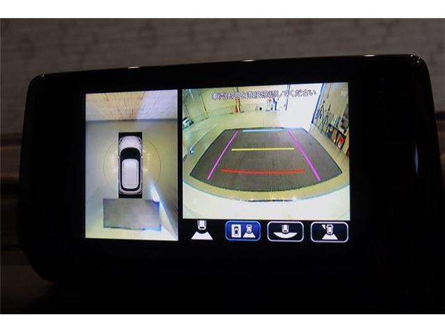 真上からの視点で車を見ることが出来る全方位カメラ機能付き！