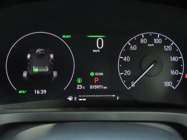 ハイブリッド車専用メーターです！