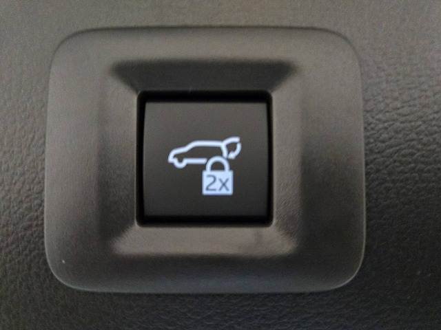 【電動リアゲート】ボタンひとつで大きなゲートも簡単に開閉可能です。