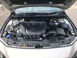 キレイなエンジンルーム