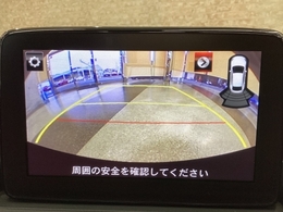 うれしいバックモニター付！後退時の不安感によるストレスから開放してくれます。