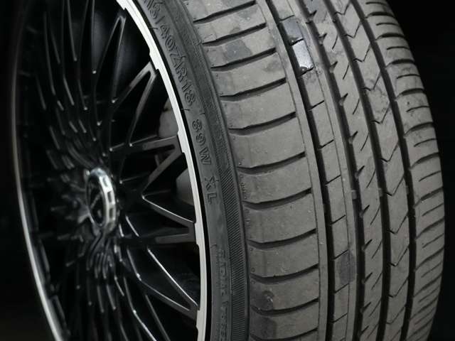 別途費用で新品タイヤに交換可能です！