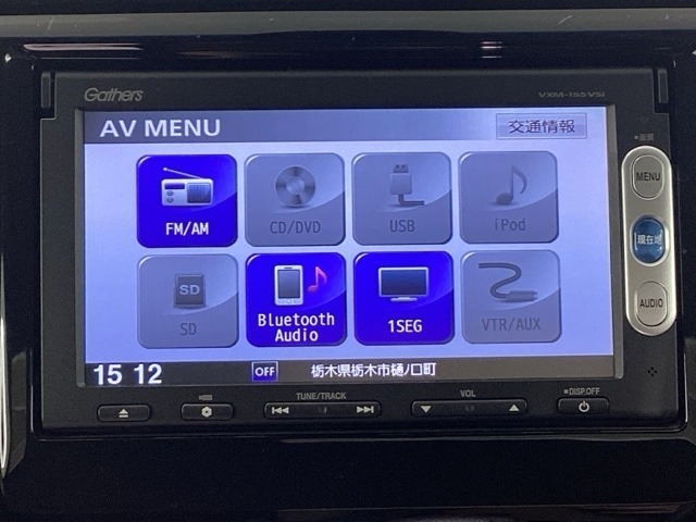 純正メモリーナビとバックカメラ付☆bluetoothオーディオでドライブも好きな音楽を聴いて楽しめます。TV視聴も可能です☆