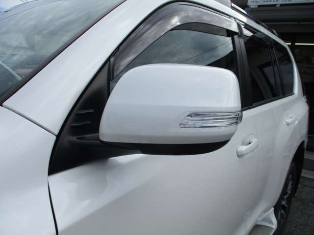 デザイン性だけでなく、ドライバーの巻き込み防止など安全運転をサポート致します！周囲からの視認性にも優れていて安心です！