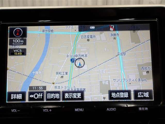 ナビ付なので、遠出の際も道に迷うことはありません♪安心してドライブをエンジョイして下さい♪（NSZT-Y66T）