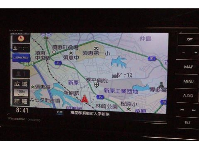 ナビを装備！　施設名などから、すぐに最適ルートを検索します。（機種によりナビやコネクトサービス等ご利用の際は、別途契約が必要となる場合があります）