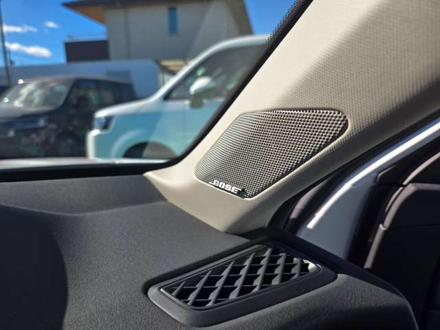 BOSEスピーカーで快適なドライブをお楽しみいただけます。