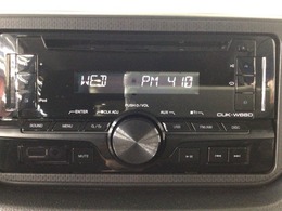 【オーディオ機能】CDプレーヤーを装備♪もちろんFM/AMラジオもお聞きいただけますよ♪