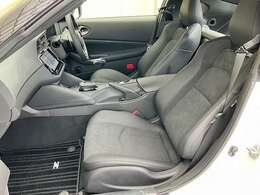 ■ブラック革＆スエード調ファブリックコンビシート/パワーシート/ネットでは伝えきれないことが沢山ございます。まずはお気軽にお問い合わせください。！